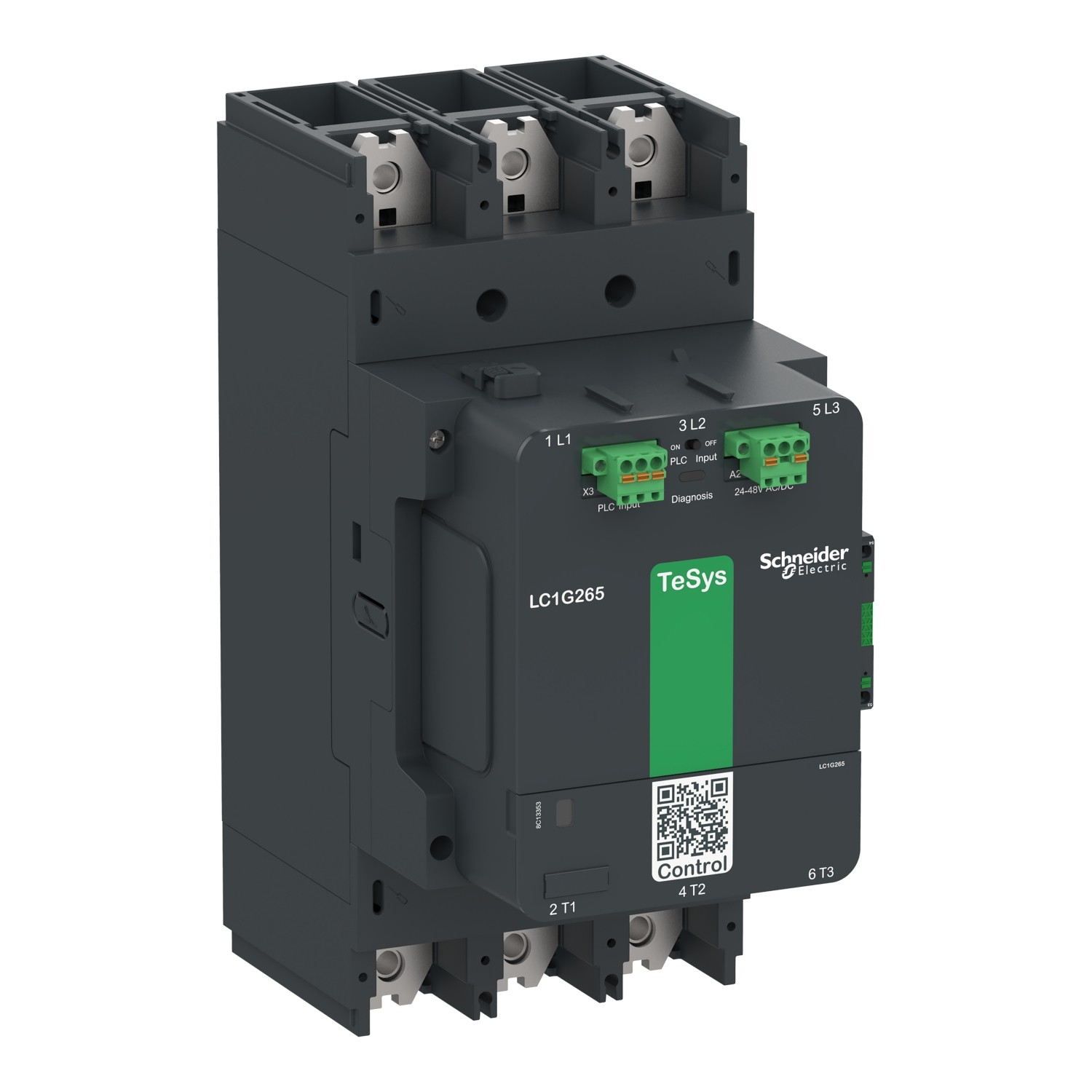 LC1G330LSEA-High power contactor, TeSys Giga, 3 pole (3NO), AC-3
