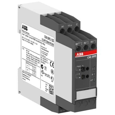 1SVR730841R1200 - CM-SRS.11S Current monitoring relay 1c/o, B-C=3mA-1A RMS, 220-240VAC