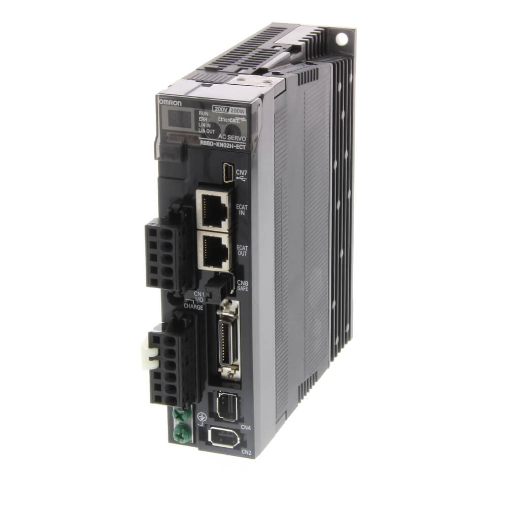R88D-KN04H-ECT-G5 Series servo drive, EtherCAT type, 400 W, 1~ 200 VAC