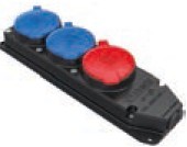 BY10-310-3way Socket (1 tr􀶈 + 2 mono)