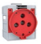 BY10-316-Ra􀶈l Socket (Plast􀶈c)