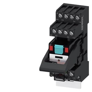 LZS:PT5A5T30-Plug-in relay complete unit 4 W, 230 V AC LED module red Standard plug-in socket screw terminal 3.5 mm pinning