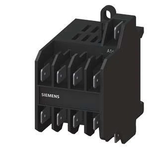 3TG1010-1AL2-power relay, AC-3, 8.4 A, 4 kW / 400 V, 3-pole, 230 V AC, 45-450 Hz, auxiliary contacts: 1 NO, flat connector 6.3 x 0.8 mm