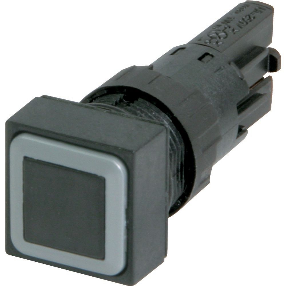 086788-RMQ16 Pushbutton, black, momentary Q18D-SW