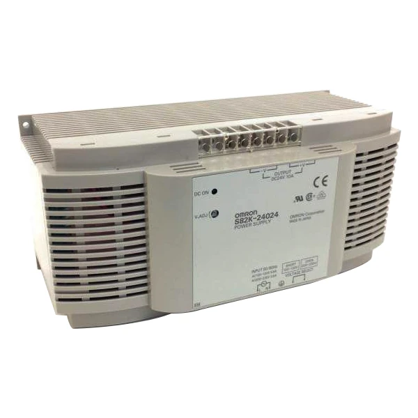 S82K-24024-AC DIN Rail Power Supply 1 Output 24V 10A