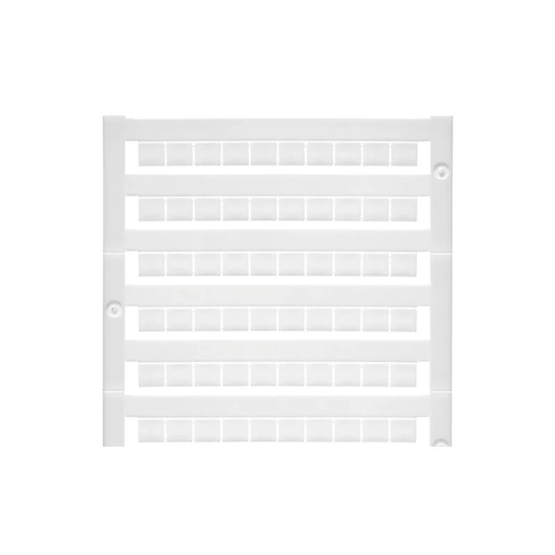 1609820000-DEK 5/6 MC NE WS Dekafix, Terminal marker, 5 x 6 mm, Pitch in mm (P): 6.00 Weidmueller, white