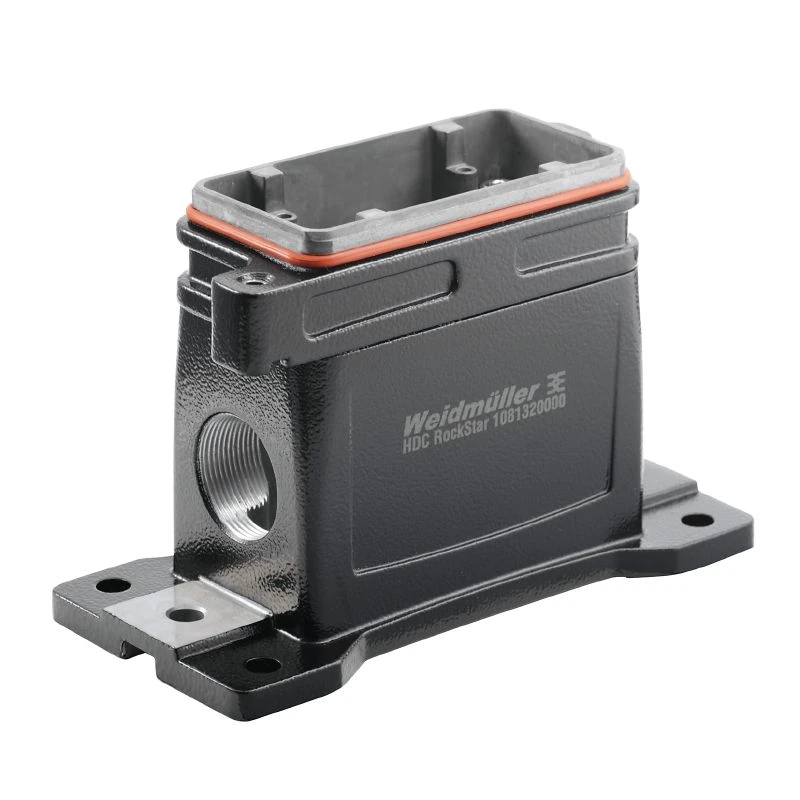 1081320000-HDC IP68 10B SS 2M32 HDC korpusları, Ölçü: 4, Mühafizə dərəcəsi: IP66, IP68, IP69, tıxaclı vəziyyətdə, Əsas korpus, Bağlayıcı boyunduruq bağlantısı, Standart, Kabel girişlərinin ölçüsü: M 32