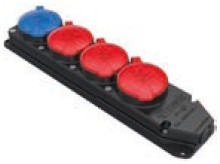 BY10-313-4way Socket (3 tr􀶈 + 1 mono)