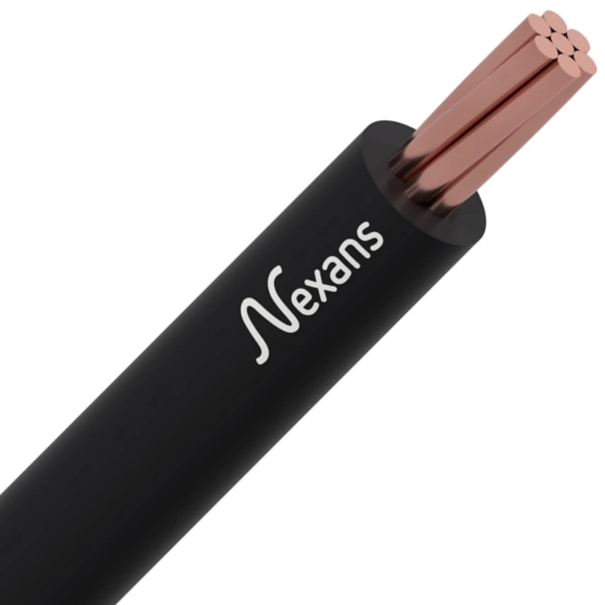 10522967-H07Z1-U 1x4 mm2 BROWN 450/750V halogen free, flame retardant cables