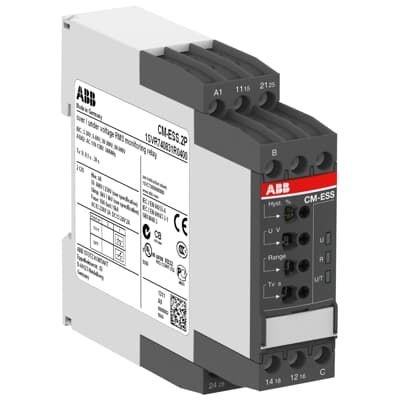 1SVR730830R0400 - CM-ESS.2S Voltage monitoring relay 2c/o, B-C=3-600VRMS, 24-240VAC/DC