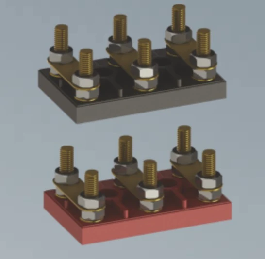 MK-02-GAMAK TİPİ ORJİNAL MOTOR KLEMENSLERİ Siyah