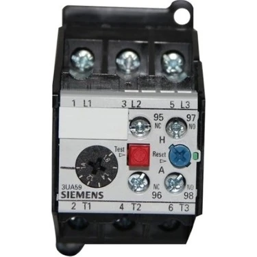 3UA5900-1A-THERMAL.DELAYED OVERLOAD RELAY F.INSTALLATION AS A SINGLE UNIT SETTING RANGE 1 TO 1.6A 1NO+1NC