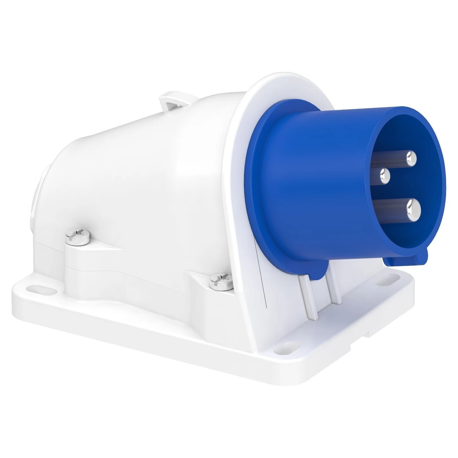 PKX16W423-Plug, Mureva PK, wall-mounted, Fast connection, 16A, 2P+E, 220V, IP44