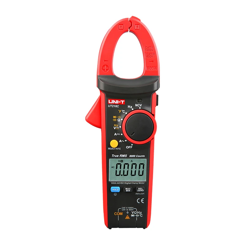 UT216C-UT216 Series 600A True RMS Digital Clamp Meters
