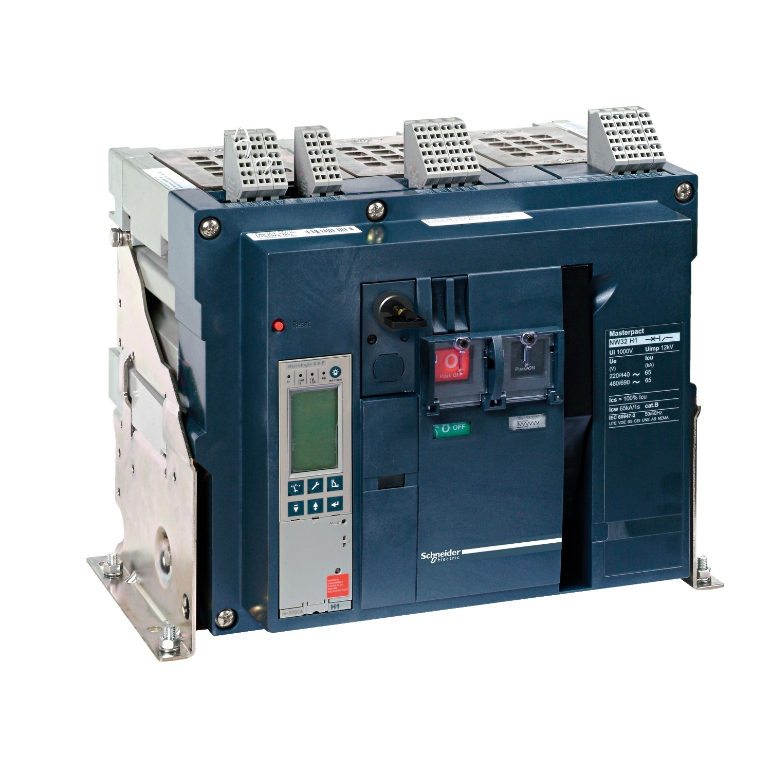 NW10H13PML2EHH-circuit breaker Masterpact NW10H1 - 1000 A - 3 poles - fixed - w/o trip unit (48015+47280+48143+48148)