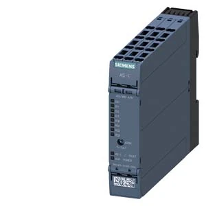 3RK2402-2CG00-2AA2-AS-i SlimLine Compact module SC22.5 digital, A/B slave 4 DI/4 RQ, IP20 4 x inputs for 3-wire sensor Sensor supply can be switched over 4 x output relay 1 A 24 V DC spring-type terminals Overall width 22.5 mm