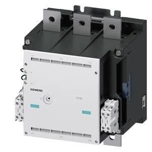 3TF6944-0CM7-vacuum contactor AC-3e 630 A, 335 kW / 400 V, AC-3 820 A, 450 kW / 400 V, Ue 690 V, 3-pole, Uc: 200-240 V AC(50/60 Hz) drive: conventional auxiliary contacts 4 NO + 4 NC main circuit: busbar control and auxiliary circuit: screw termin