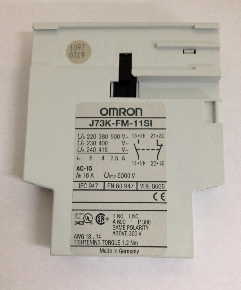 J73K-FM-11SI-Auxiliary Contact Module