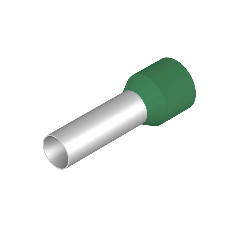 0566000000-H16,0/28 GN Wire-end ferrule, Standard, 21 mm, 18 mm, green