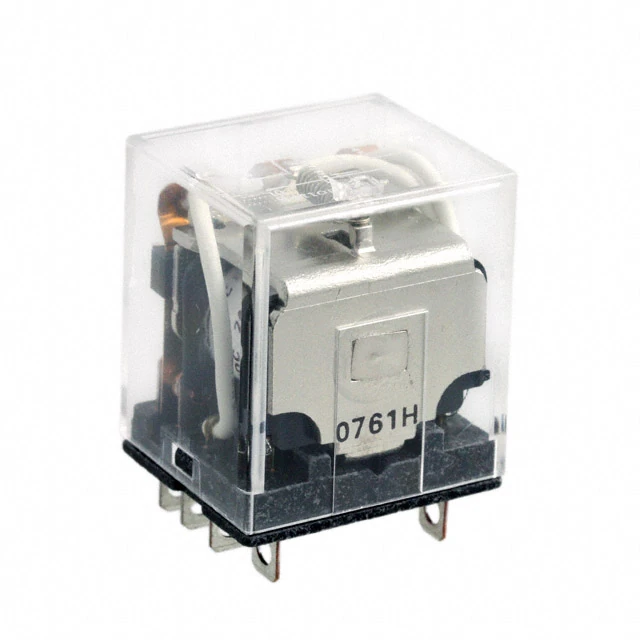 LY3-AC100/110-Bi-power Relay, 3-pole, Single contact, Plug-in Terminals, 100/110 VAC
