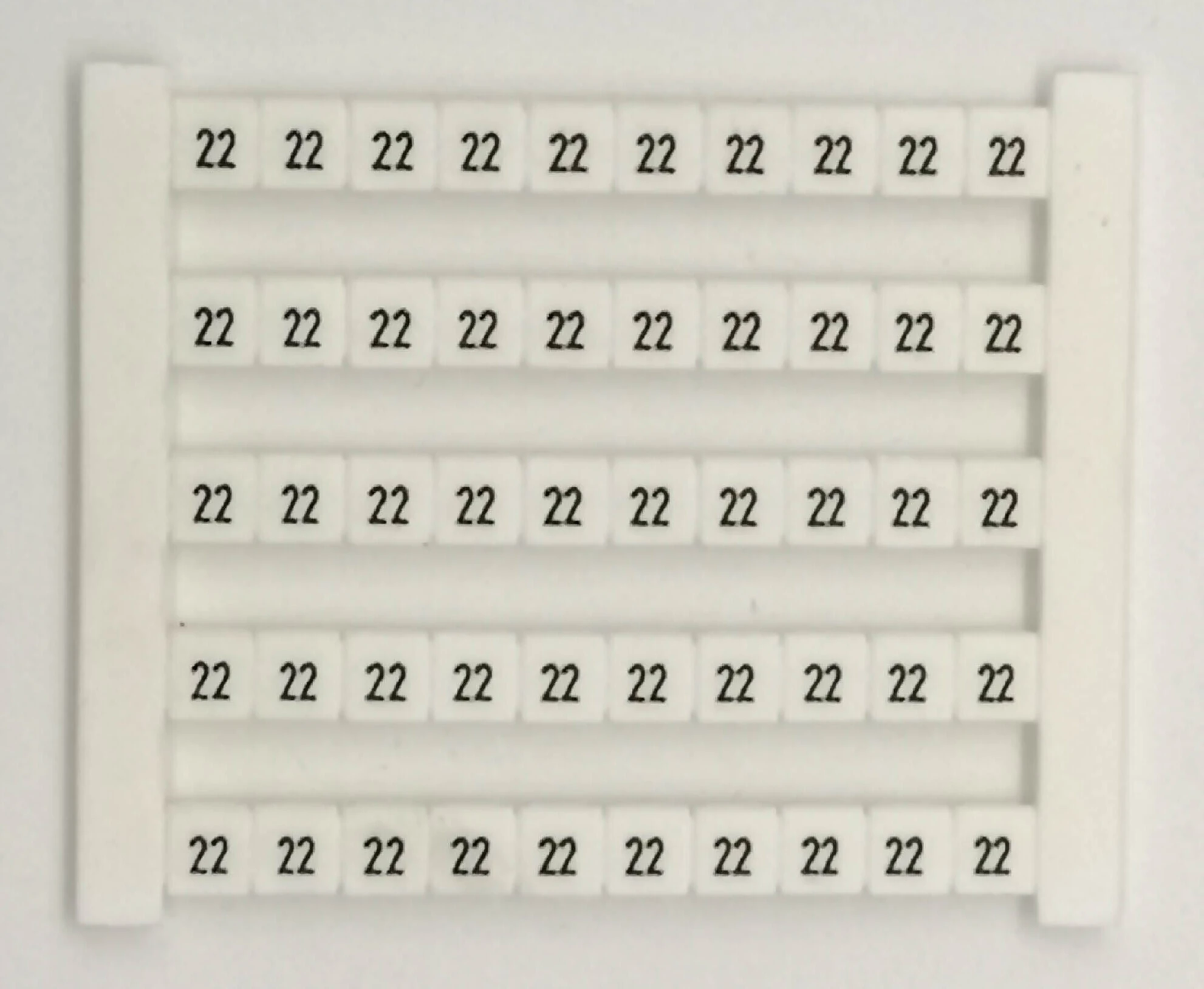 0522660022-Connector Label, Snap In For GSE, LP, LU, LX, P, SAK, W, Z and TOP 1.5GS Series