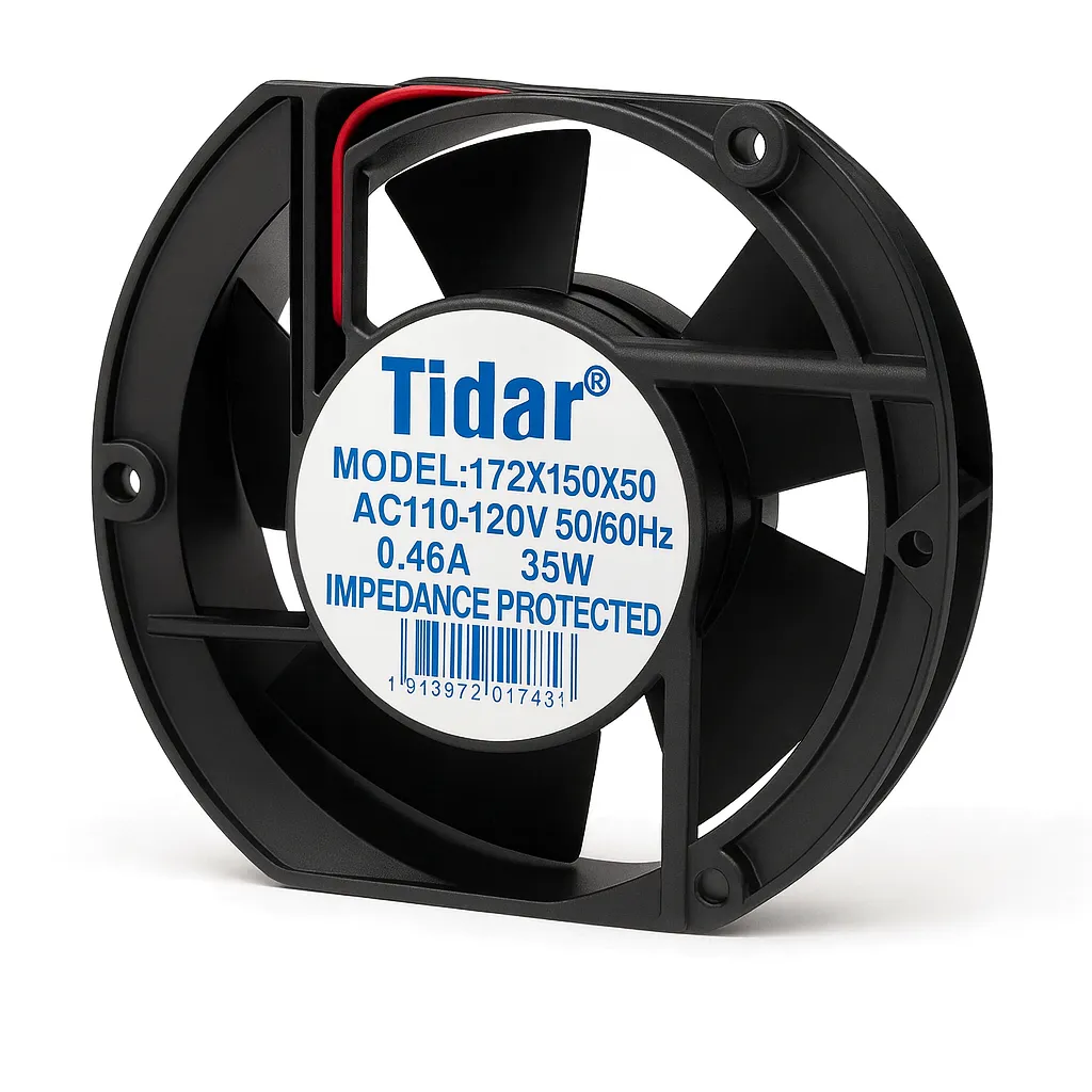 TF-110VAC-Tidar 172x150x50mm 110VAC Kare Fan