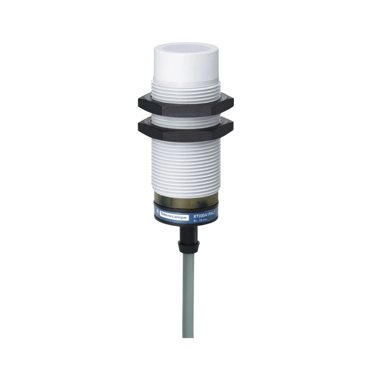 XT230A1FBL2-Capacitive proximity sensors XT, cylindrical M30, plastic, Sn 15 mm, cable 2 m