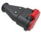 BY10-222-25/40A. Flat Connector Socket