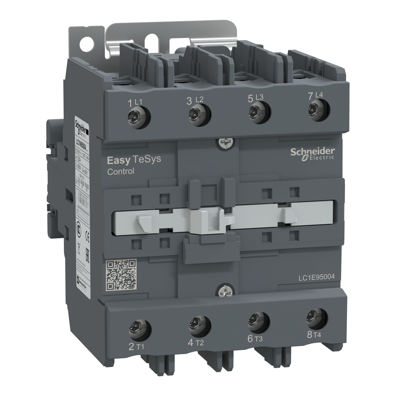 LC1E95004M7-Contactor,Easy TeSys Control,LC1E,4P(4NO),AC-1 125A,220V