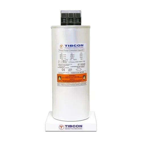 HD-CYL-15-400-SCR-15,00/18,15 kVAr [400-440V] Ağır Hizmet Silindir Kondansatör