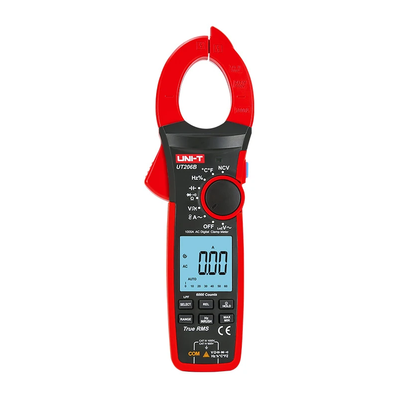 UT206B-UT200 Series 1000A True RMS Digital Clamp Meters