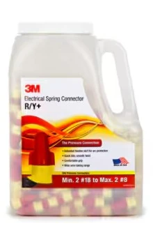 80611454515-Performance Plus Wire Connector R/Y+JUG, 500 per Jug