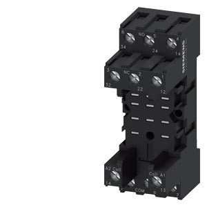 LZS:PT78730-Plug-in socket for PT relay 3 changeover contacts screw terminal
