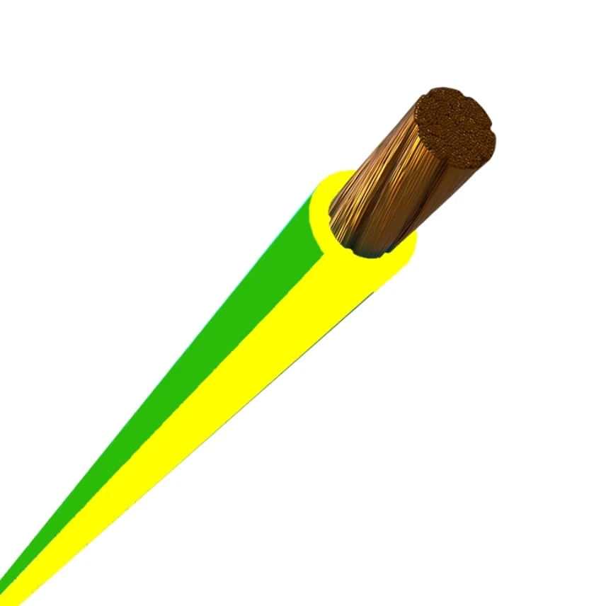 10530263-H07V-K 1G150 mm2 GREEN/YELLOW 450 / 750 V PVC Insulated non-sheathed single core cables with flexible conductors