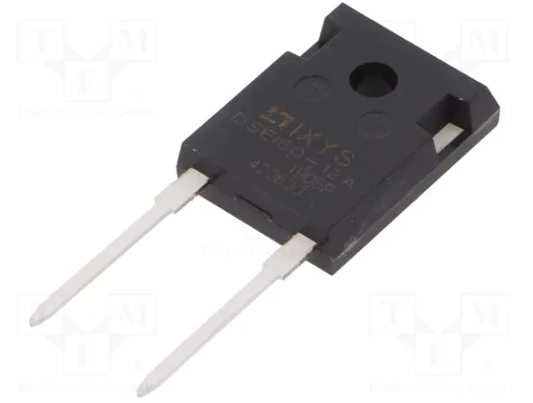 DSEI60-12A-Ultrafast Diode, FRED, 1.2 kV, 52 A, Single, 2.55 V, 40 ns, 450 A