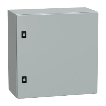 NSYCRN55250-PanelSeT CRN plain door w/o mount.plate. H500xW500xD250 IP66 IK10 RAL7035..