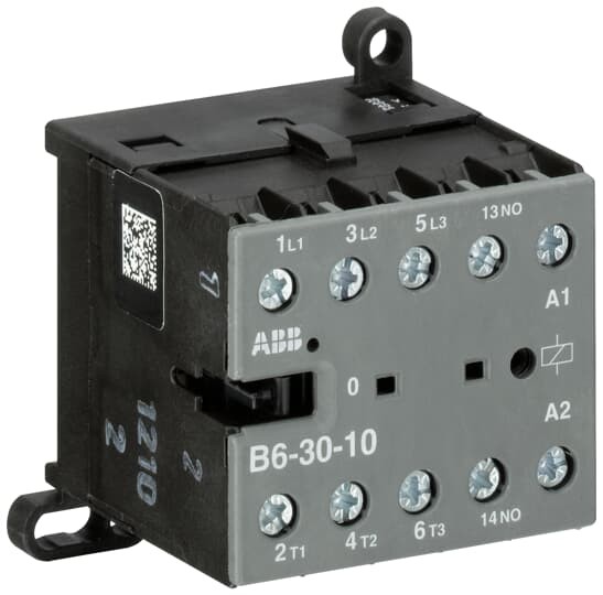 GJL1211001R8100-B6-30-10-80 Mini Contactor 220 ... 240 V AC - 3 NO - 0 NC - Screw Terminals