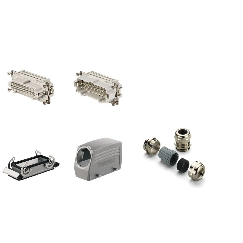 1802400000-HDC-KIT-HE 16.120 M RockStar® HDC kits-Heavy-duty connectors, Kit, HE, Size: 6, Poles: 16, Screw connection, 500 V, 16 A, diecast aluminium, M 25