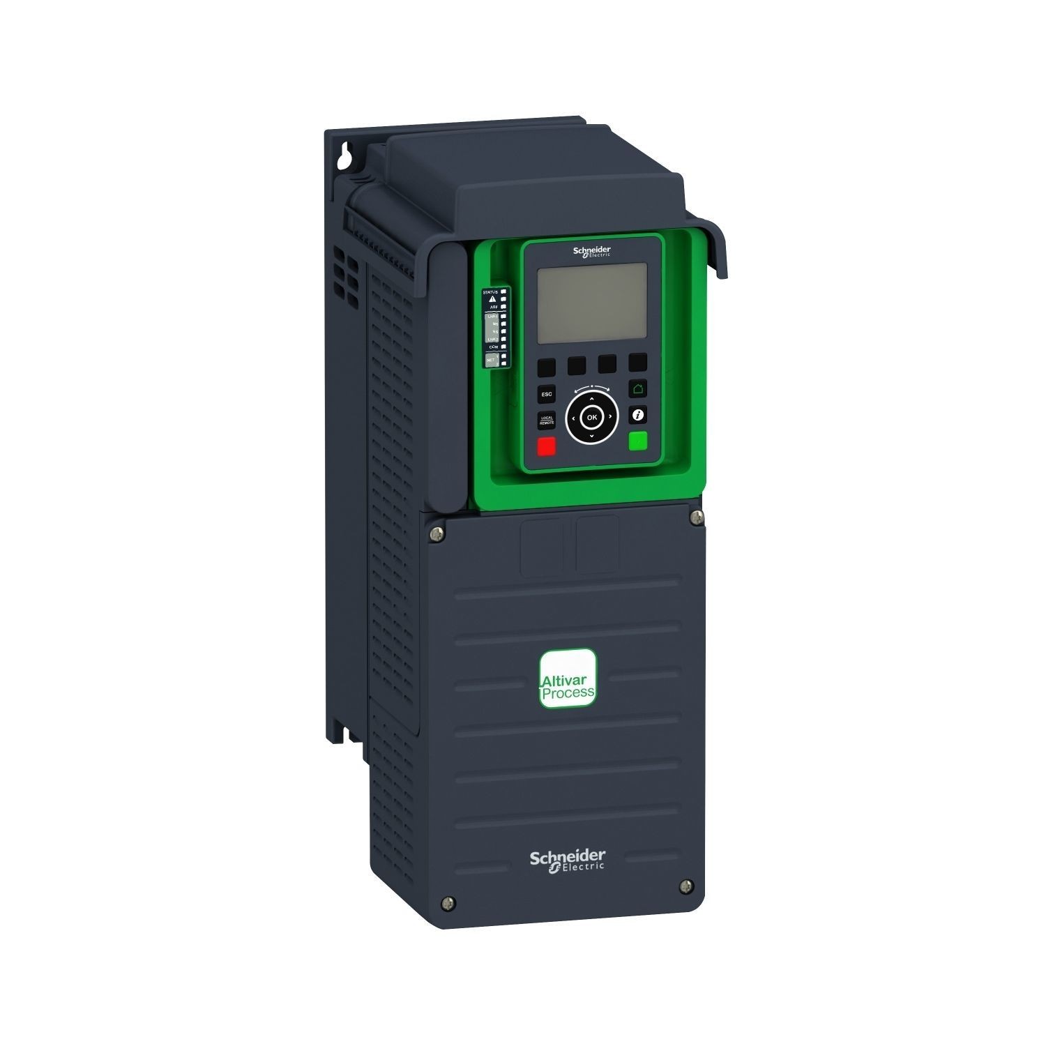 ATV930U75N4 - Variable speed drive, Altivar Process ATV900, ATV930, 7,5 kW, 400/480 V, with braking unit, IP21