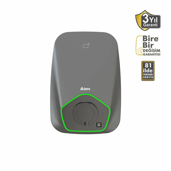 HC022303122-HERA ELEKTRİKLİ ŞARJ İSTASYONU 22KW 3P RFID SİSTEM KABLOSUZ BS31C PERSONAL