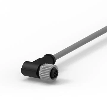 A012.05.01.112.302.0050-M12 FEMALE 90° PUR 5x0.34 - GREY / A CODE 5.0 M