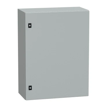 NSYCRN86300P-PanelSeT CRN plain door with mount.plate. H800xW600xD300 IP66 IK10 RAL7035..