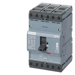 3VT1705-2DA36-0AA0-circuit breaker 3VT1 standard breaking capacity Icu=25kA, 415V AC 3-pole, line protection trip unit TM, LI In=50A rated current IR=50A overload protection II=200A, short-circuit prot. without auxiliary release without auxiliary/alarm sw