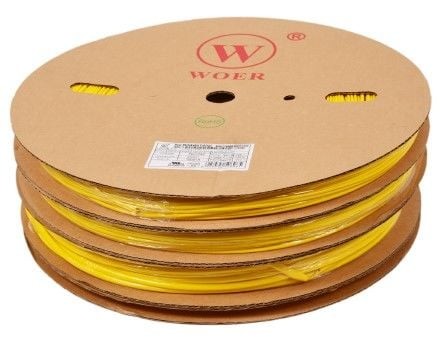 FT-2-6-Y - Yellow 6mm Heat Shrink Tubing