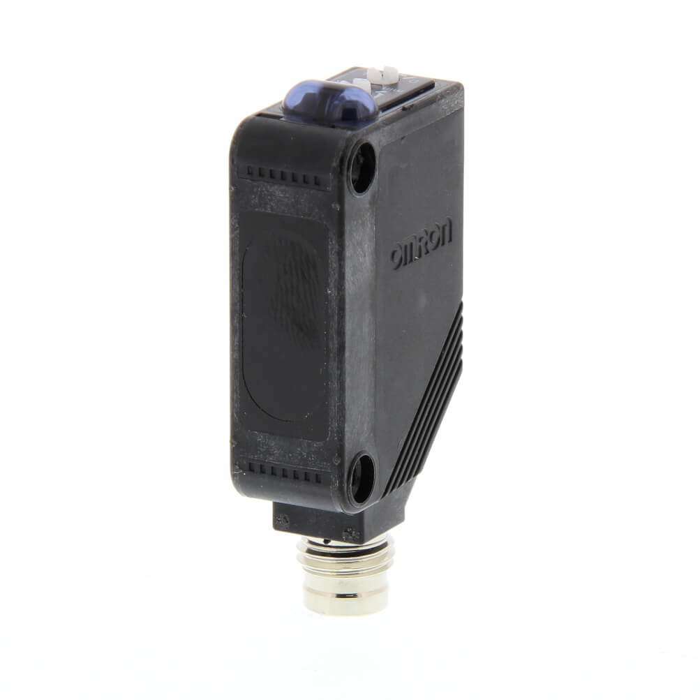 E3Z-D67-Photoelectric sensor, rectangular housing, infrared LED, diffuse, 1 m, NPN, Light-ON/Dark-ON, M8 4-pin connector