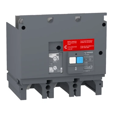LV532464-Earth-leakage add-on protection module, EasyPact CVS 400/630, 200VAC to 440VAC, 30mA to 30A, 3 poles