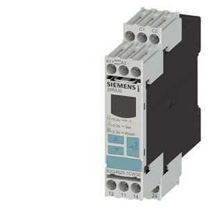 3UG4625-1CW30-Digital monitoring relay for residual current monitoring (with current transformer 3UL23) Setting range 0.03...40 A separate for warning threshold and switch-off value supply voltage 24 ... 240 V AC/DC, 50 .. 60Hz ON delay and trippi