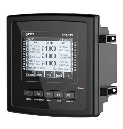 M3943-ENTES REAKTİF RÖLE 24KADEME RGA-24S LCD EKRAN