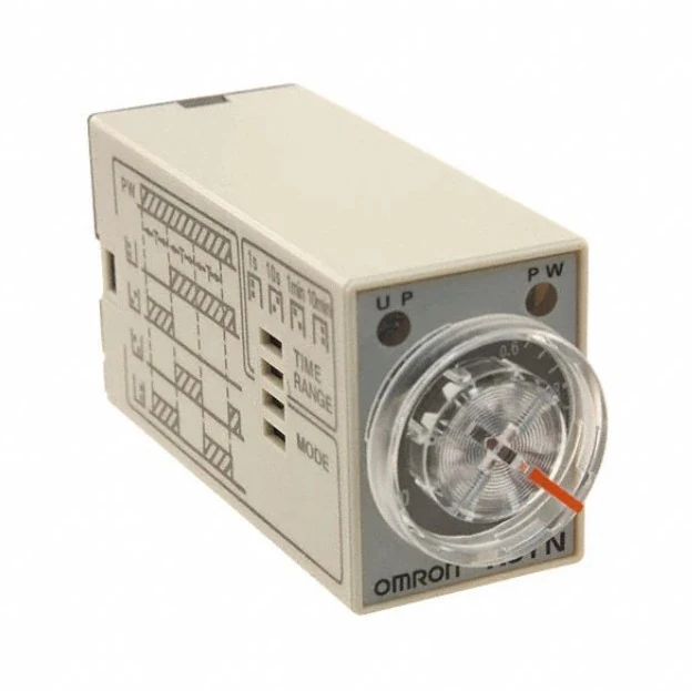 H3YN-4-DC12-Solid-state Timer, Four-mode multi, Output: 4PDT, Short-time range model, Plug-in terminal (14-pin), Beige, 12 VDC