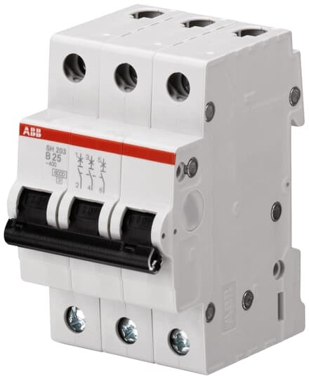 2CDS213001R0505SH203-B50 Miniature Circuit Breaker - 3P - B - 50 A